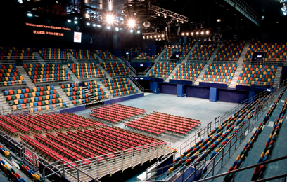 Arena in End-stage seating 